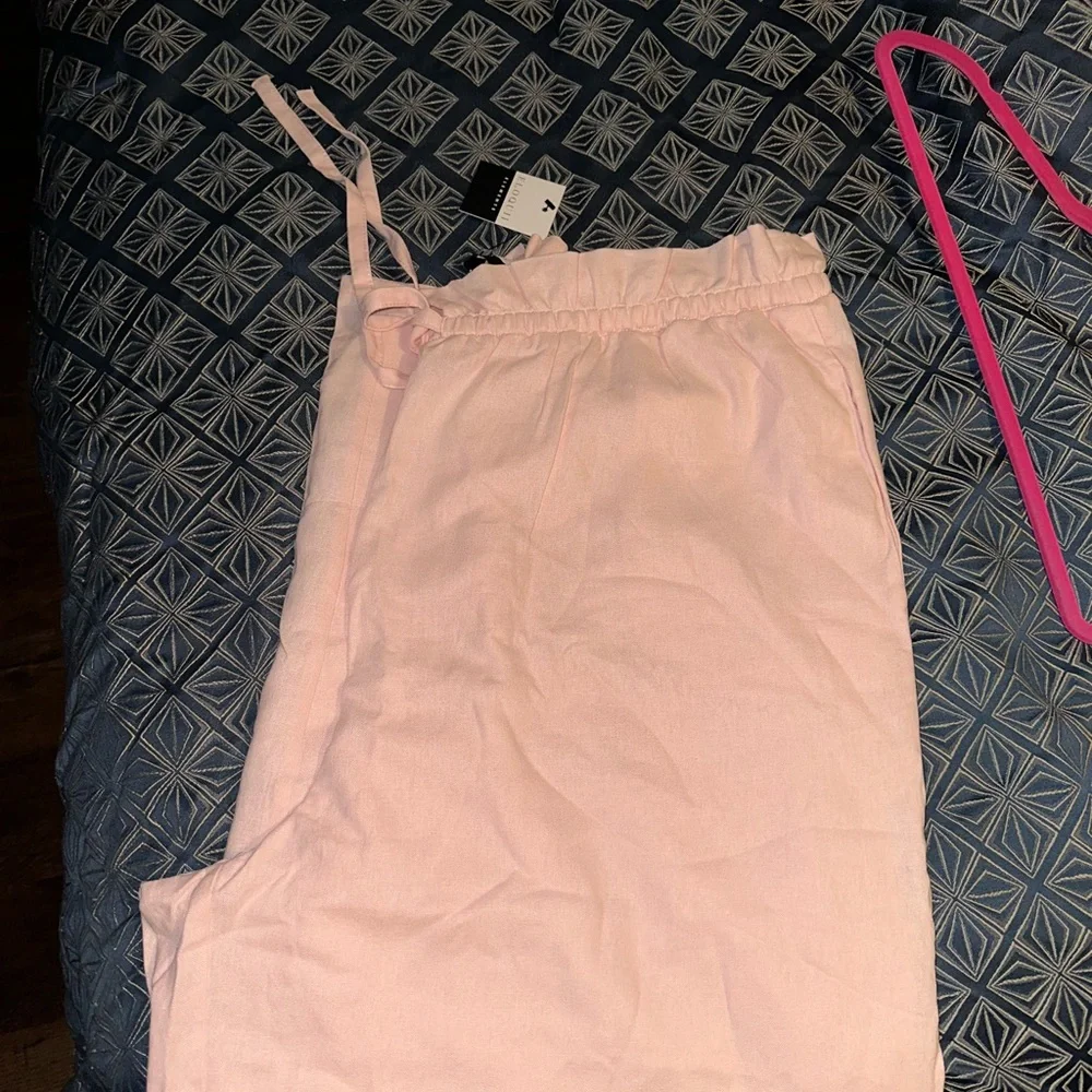 💗The Paperbag Waist Wide Leg Pants from ELOQUII Elements, NWT size 16 - Picture 3 of 4